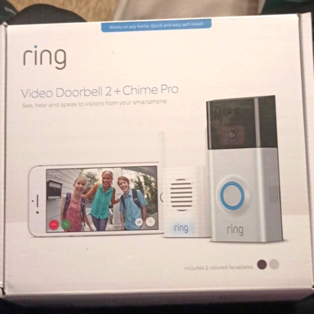 Ring video doorbell plus chime pro